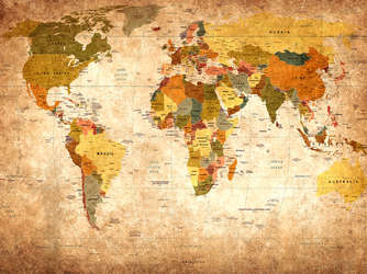 Фотообои World Map 2